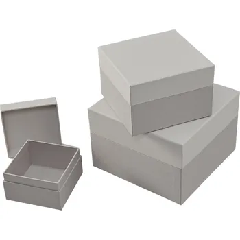 Vánoční dekorace Semikolon, Dárkové krabičky Natural Affair šedý 3 ks - Formadore