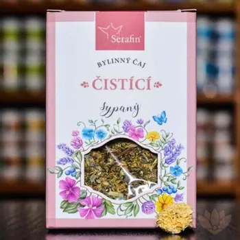 Čaj Serafin – byliny s.r.o. Čistící - bylinný čaj sypaný 50g – osobní odběr v Pardubicích a Jihlavě