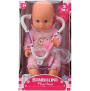 Panenka Bambolina - Čůrající panenka 26 cm Doktor