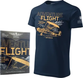 Pánské tričko Antonio Adventure Flight modré