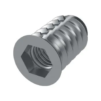 BU36 Matice závrtná s límcem M6x10mm (BU36 Matice závrtná s límcem M6x10mm)