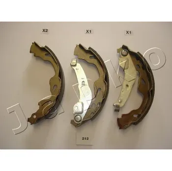 Brzdová čelist Sada brzdových čelistí JAPKO 55212