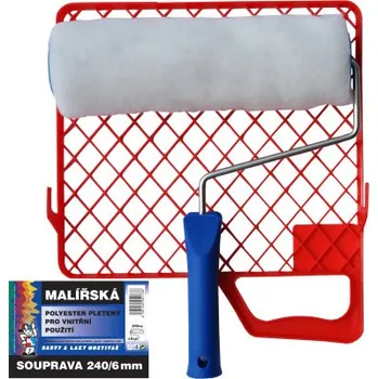 Malířský váleček BARVY A LAKY HOSTIVAŘ Vestan komplet váleček na malování s držákem a mřížkou, 240 mm