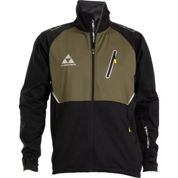 Pánská softshellová bunda pánská softshelová bunda FISCHER - Asarna (FISCHER - Asarna - černo/hnědá)