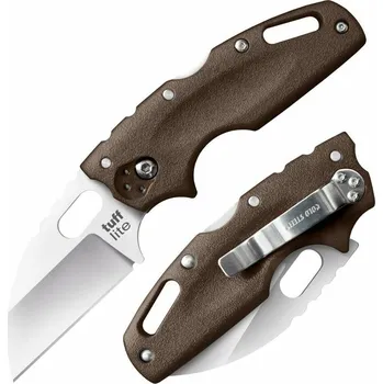 kapesní nůž Zavírací nůž Cold Steel Tuff Lite (AUS8A) - hnědá rukojeť