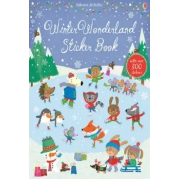První čtění Winter Wonderland Sticker Book – Fiona Watt (EN)