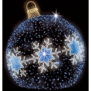 Vánoční osvětlení Polamp POL-0925 - 3D dekorace - Baňka - Ø300cm