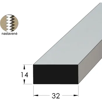 Podkladová lať - H 3214 /240 nast.