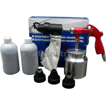 Pískovačka GEKO Pneumatická pískovací pistole s rekuperací