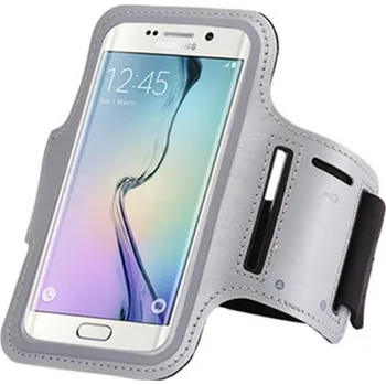 Pouzdro na mobilní telefon Sportovní pouzdro na mobilní telefon - Stříbrná / 4"