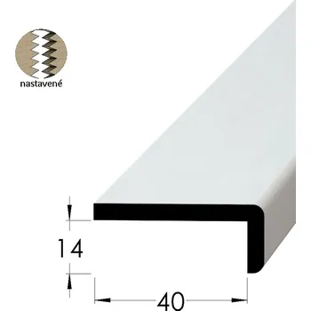 Stropní lišta Lišta '' L'' - L 1440 SM /150 nast.