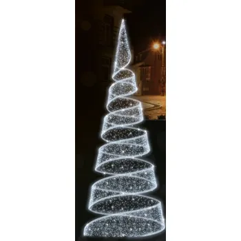 Vánoční osvětlení Polamp POL-1990 - 3D dekorace - Stromeček - 600 x 220 cm