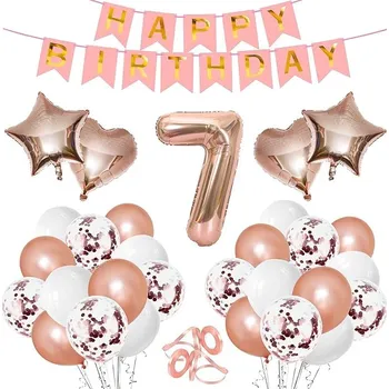 Balónek Narozeninová sada balónků 7.