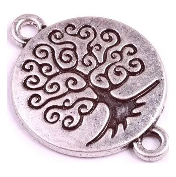 Korálek Kov 145 (19x16x1 mm)