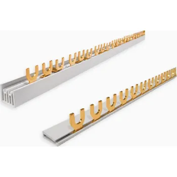 Jistič LC TEC Proudové přípojnice - krátké Varianta: PŘÍPOJNICE 633/4, Hřebenová přípojnice Typ 3 Pól, 63 A, 4 moduly