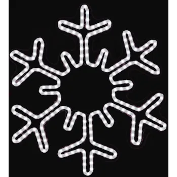Vánoční světelný řetěz Polamp Vločka Ø50cm - POL-0096