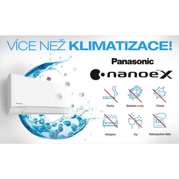 Klimatizace Klimatizace Tepelné čerpadlo Panasonic Etherea 7,1 kW bílá KIT-Z71-ZKE KIT-Z71-VKE