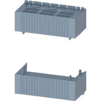 Jistič SIEMENS Kryt připojovacího prostoru velikost 000, pro 3pól. provedení, dolní kryt, sada 2 ks typ 3NP1923-1CB00 3NP1923-1CB00