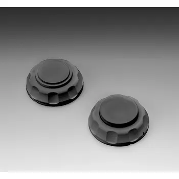 Magnetická zarážka dveří černá