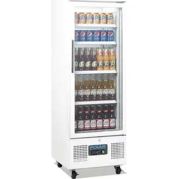 Lednice Polar chladicí skříň prosklená 218l