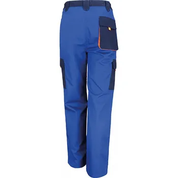 Pánské kalhoty Result Work-Guard Lehké prodyšné pracovní kalhoty Lite odpuzující vodu Barva: modré, Velikost: 3XL RT318