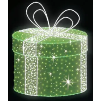 Vánoční světelný řetěz Polamp POL-1928M - 3D dekorace - Dárek - Ø 150 cm