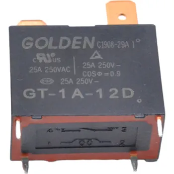 Relé Relé GT-1A-12D, 12V DC/250V AC 25A, 4-pin