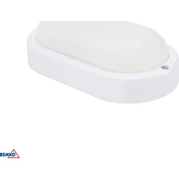 Osvětlení Bemko Plafoniera KANLO LED 8W bílá oválná