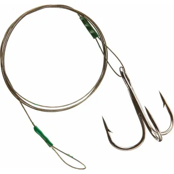 Cormoran - Lanko 7X7 wire leader with loop and treble vel. 4 50cm 6kg bal.1ks - VÝPRODEJ