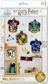Samolepící dekorace EPEE Harry Potter samolepky na zeď 23 x 44 cm 20 ks