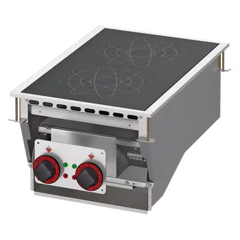Sporák Sporák indukce drop-in elektrická 2x drop-in plotýnka 400 V | RM - PCID-64ET