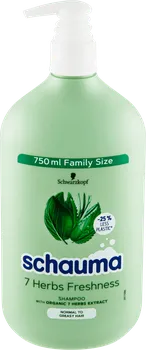 Šampon Schwarzkopf Schauma 7 Herbs Freshness Shampoo 750 ml