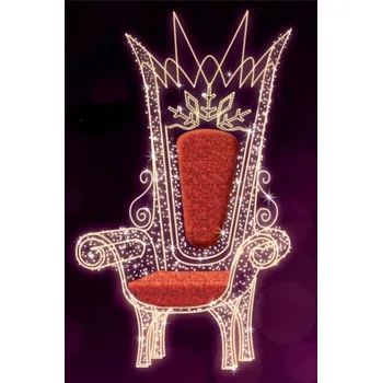 Vánoční osvětlení Polamp POL-0992 - 3D dekorace - Trůn - 200 x 225 cm