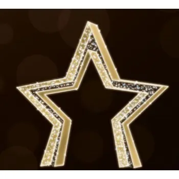 Vánoční osvětlení Polamp POL-2960 - 3D průchozí dekorace - 400 x 450 x 50 cm