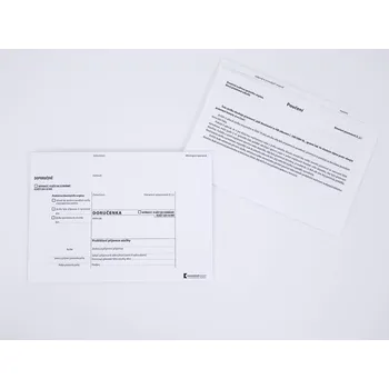 Obálka Obálka DORUČENKA bílý pruh B6 / 1144479 / 3830