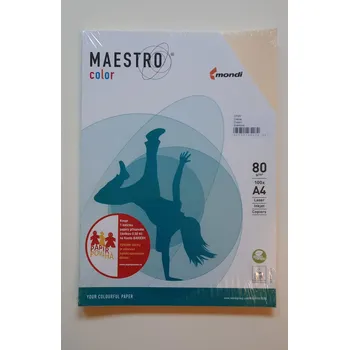 Papír pro tiskárny Papír barevný Color A4/80gr krémový CR20