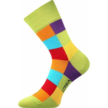 Pánské ponožky Glara Antibakteriální kostkované ponožky 676026