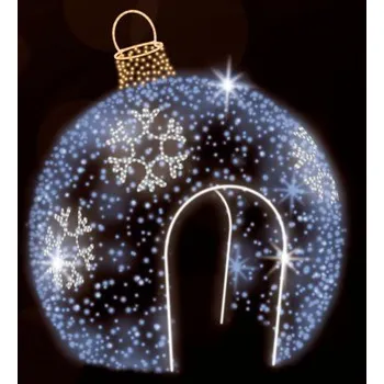 Vánoční osvětlení Polamp POL-1917 - 3D dekorace - Baňka - Ø300cm