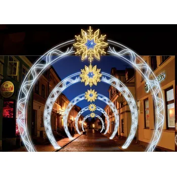 Vánoční osvětlení Polamp POL-0947 - 3D průchozí dekorace - Ø 5150cm