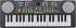 Hudební nástroj pro děti Canto Elektronické klávesy s rádiem 37 kláves černé