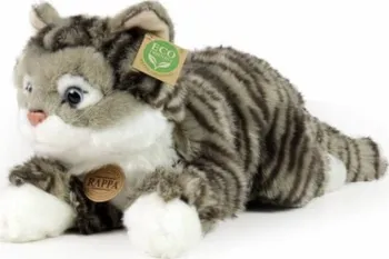 Plyšová hračka Rappa Eco Friendly Mourovatá kočka 42 cm