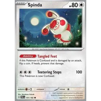 Volný čas Pokémon PAR 151/182 Spinda - Paradox Rift Stav: Near Mint, Verze: NORMAL