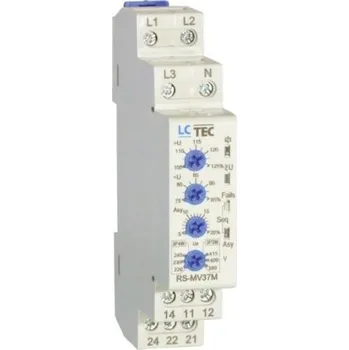 Relé LC TEC Monitorovací napěťové relé RS-MV37M
