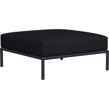 Zahradní pohovka Tmavě šedá látková podnožka HOUE Level 81 x 81 cm