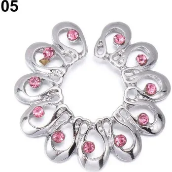 Piercing Falešný piercing do nosu | fake septum - V24