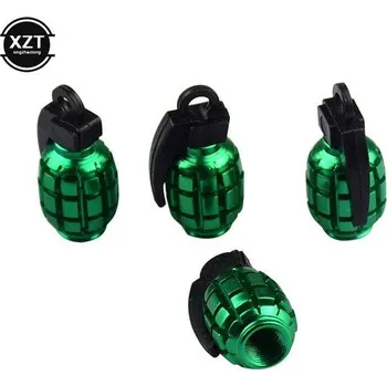 Čepička na ventilek Čepičky na kolo | ventilky na kolo, styl granát, 4 ks - H