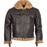 MIL-TEC® Kožená bunda RAF BOMBER hnědá