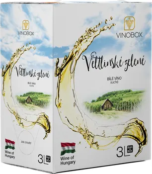 Víno Vinobox Veltlínské zelené z Maďarska 3 l