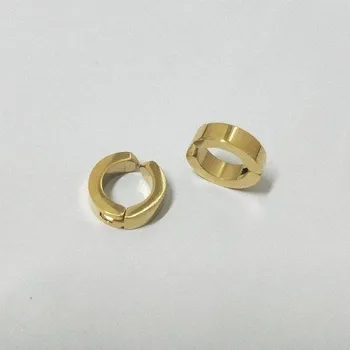 Piercing Falešný piercing do ucha | fake náušnice, 1 pár - více barev - Zlatá