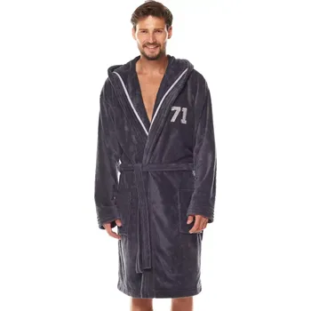 Pánský župan Pánský župan Number graphite L&L